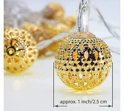 Moroccan Ball LED String Lights