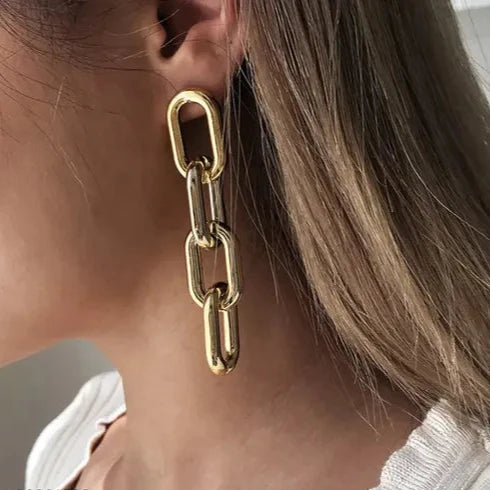 Link Chain Earrings