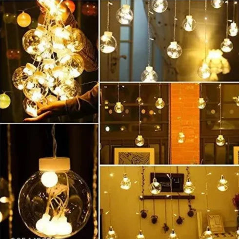 Wish Balls Window Curtain String Lights