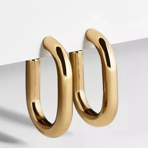 Simple U-shaped Earrings