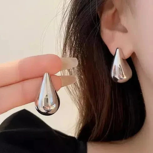 Chunky Teardrop Earrings