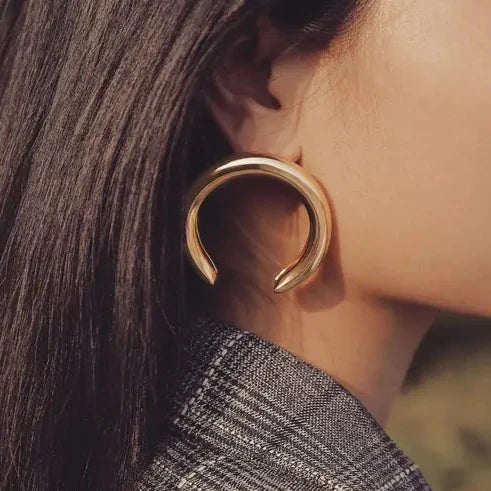 U-shaped Drop Earrings