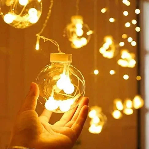 Wish Balls Window Curtain String Lights