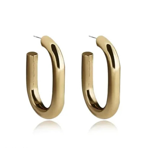 Simple U-shaped Earrings