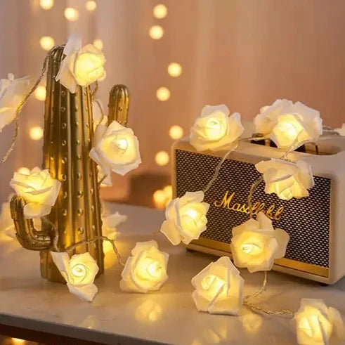 Rose Flower String Lights