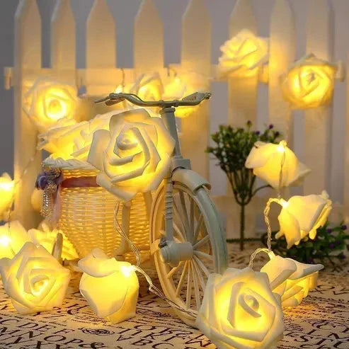 Rose Flower String Lights