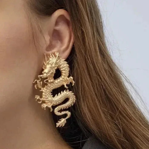 Dragon Drop Earrings