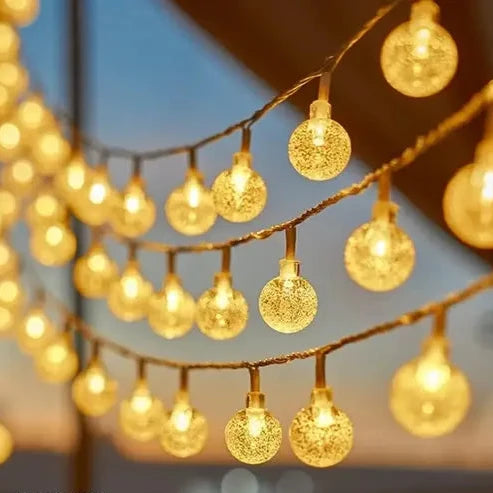 Crystal Ball LED String Light